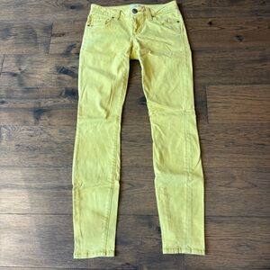 CAbi Yellow Skinny Jeans for Women